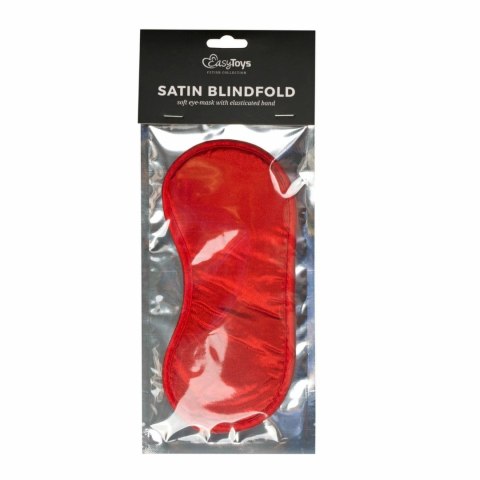 ToyJoy Red Satin Eye Mask - lśniąca satynowa opaska na oczy, czerwona ToyJoy Red Satin Eye Mask - lśniąca satynowa opaska na oczy, czerwona
