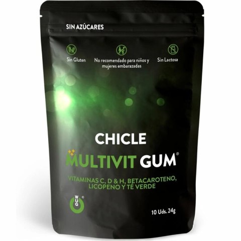 WUG Multivit GUM 10 szt. - guma do żucia z witaminami i zieloną herbatą WUG Multivit GUM 10 szt. - guma do żucia z witaminami i zieloną herbatą