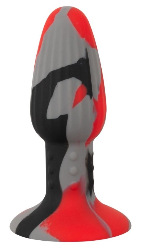 ANOS Triple Colour silikonowy anatomiczny korek z rowkami 11,5 cm ANOS Triple Colour silikonowy anatomiczny korek z rowkami 11,5 cm