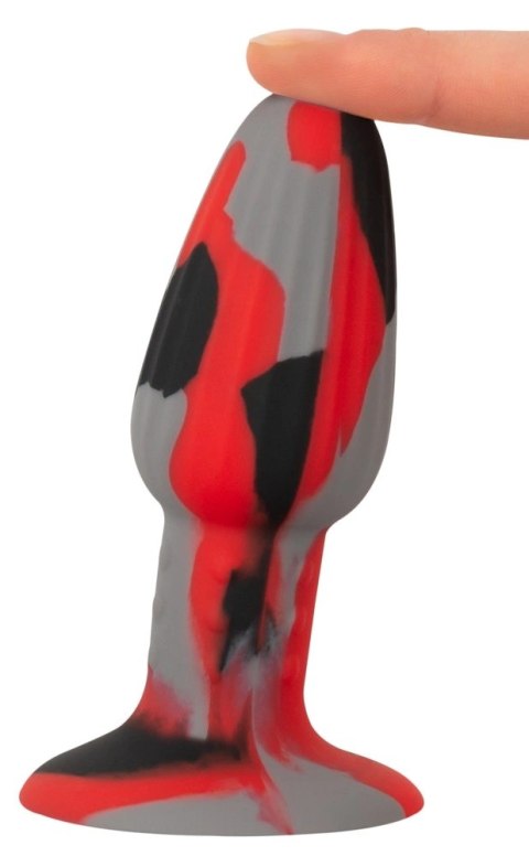 ANOS Triple Colour silikonowy anatomiczny korek z rowkami 11,5 cm ANOS Triple Colour silikonowy anatomiczny korek z rowkami 11,5 cm