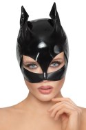 Black Level maska vinylowa z uszami kota czarna S-L poliuretan