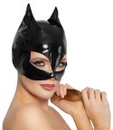 Black Level maska vinylowa z uszami kota czarna S-L poliuretan