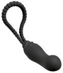 Black Velvets Perfect Fit czarne urządzenie intymne bez paskow 22 cm