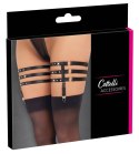 Cottelli Accessoires Pas do Pończoch L/XL, Potrojne Paski, Regulowany