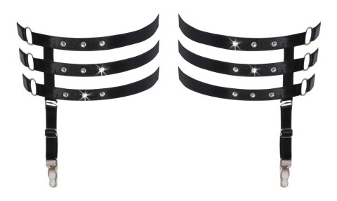 Cottelli Accessoires Pas do Pończoch L/XL, Potrojne Paski, Regulowany Cottelli Accessoires Pas do Pończoch L/XL, Potrojne Paski, Regulowany