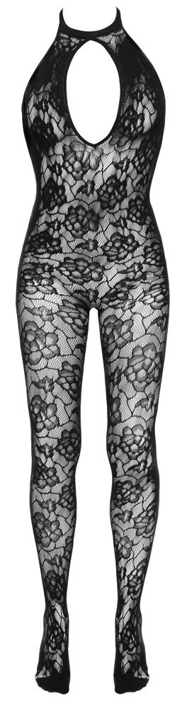 Cottelli Collection Fantasy Bodystocking Kwiatowy Siateczkowy S-L Cottelli Collection Fantasy Bodystocking Kwiatowy Siateczkowy S-L