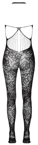 Cottelli Collection Fantasy Bodystocking Kwiatowy Siateczkowy S-L