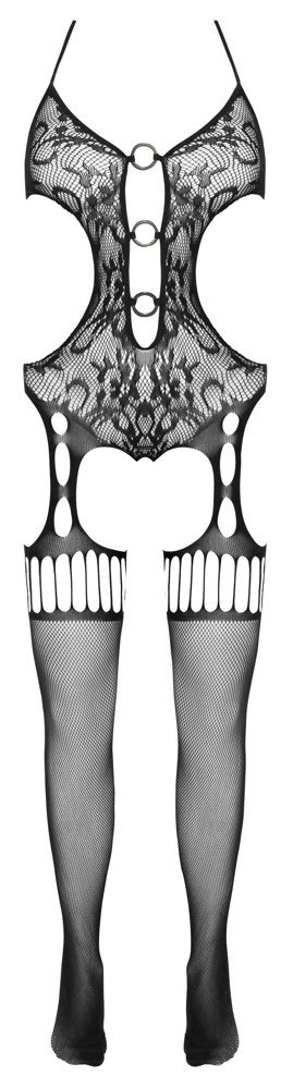 Cottelli Collection Fantasy Bodystocking siateczkowy czarny S-L Cottelli Collection Fantasy Bodystocking siateczkowy czarny S-L