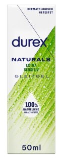 Durex Naturals Lubrykant Nawilżający 50ml hipoalergiczny nawilżający