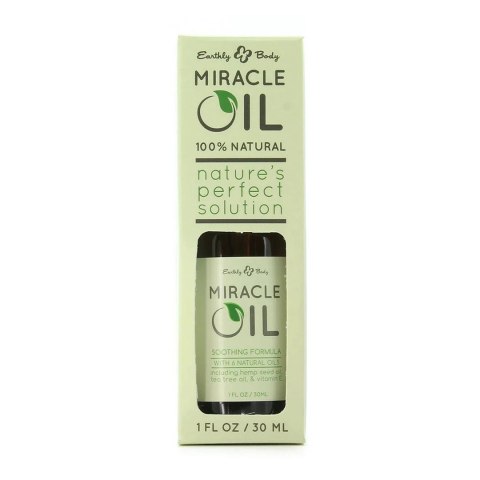 Earthly Body Miracle Oil 30 ml - Naturalny Olejek Konopny z Witaminą E Earthly Body Miracle Oil 30 ml - Naturalny Olejek Konopny z Witaminą E