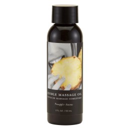 Earthly Body Olejek do masażu ananasowy 60ml naturalny SPA
