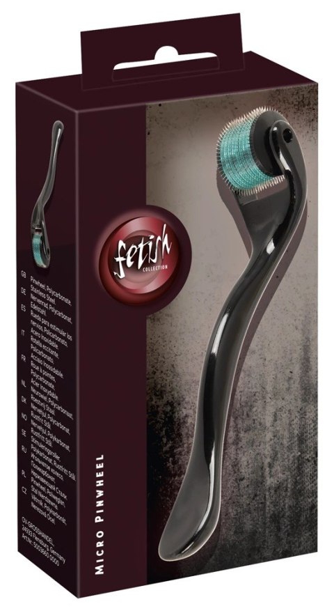 Fetish Collection Wartenberg Micro Pinwheel 13,4 cm stal nierdzewna Fetish Collection Wartenberg Micro Pinwheel 13,4 cm stal nierdzewna