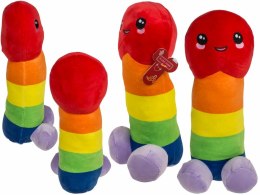 Funny Fashion Pluszowa Zabawka Tęczowa 29cm - Humorystyczny Gadżet Imprezowy