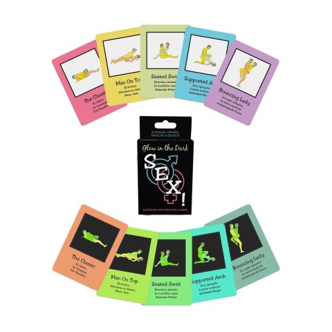 Kheper Games Karty Świecące w Ciemności - Gra Planszowa dla Par Kheper Games Karty Świecące w Ciemności - Gra Planszowa dla Par