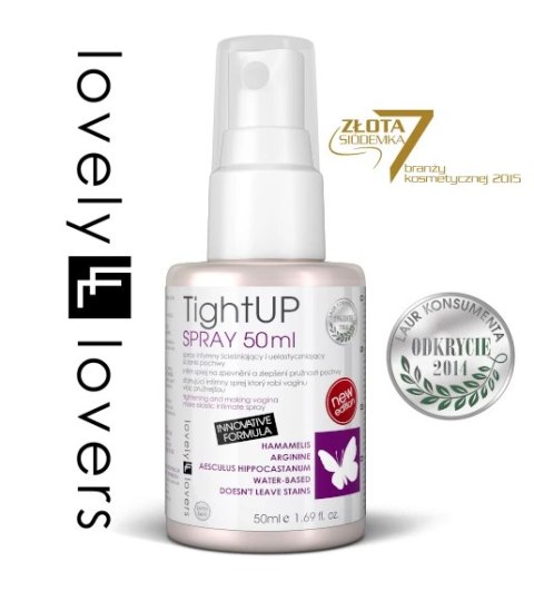 Lovely Lovers TightUP Spray 50ml - Anatomiczny Płyn Ujędrniający Lovely Lovers TightUP Spray 50ml - Anatomiczny Płyn Ujędrniający