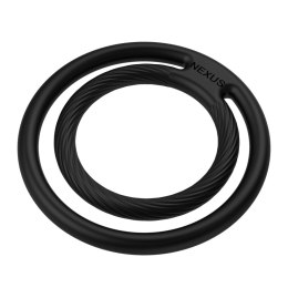 Nexus Double Ring silikonowy pierścień elastyczny uniwersalny