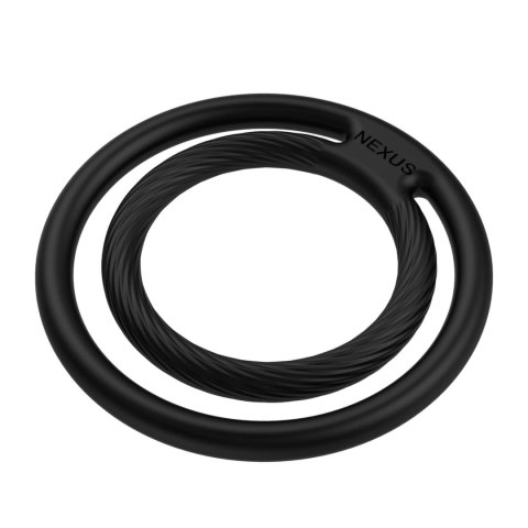 Nexus Double Ring silikonowy pierścień elastyczny uniwersalny Nexus Double Ring silikonowy pierścień elastyczny uniwersalny