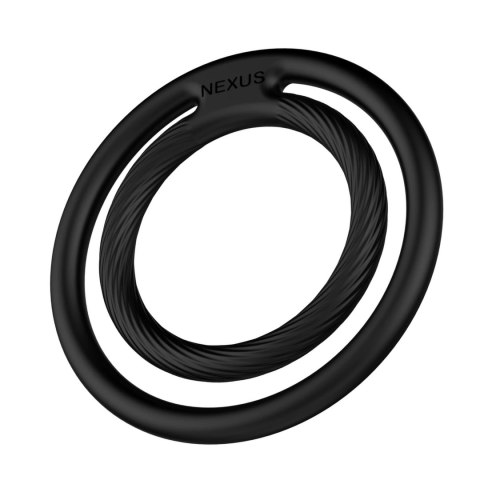 Nexus Double Ring silikonowy pierścień elastyczny uniwersalny Nexus Double Ring silikonowy pierścień elastyczny uniwersalny