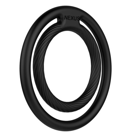 Nexus Double Ring silikonowy pierścień elastyczny uniwersalny Nexus Double Ring silikonowy pierścień elastyczny uniwersalny