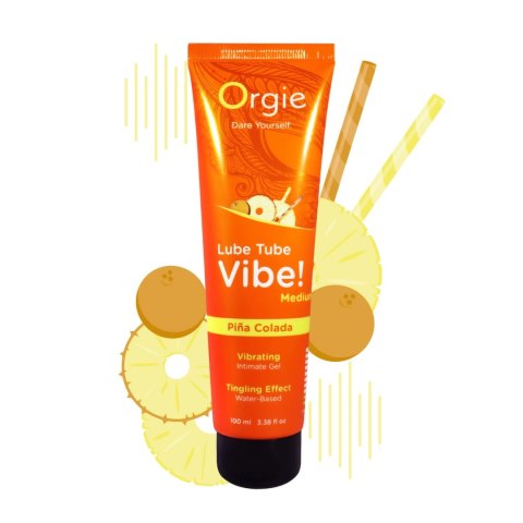 Orgie Intymny żel wodny Pinacolada 100ml z efektem wibracji Orgie Intymny żel wodny Pinacolada 100ml z efektem wibracji