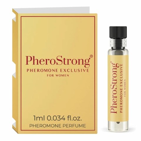 PheroStrong Exclusive for Women Perfumy z feromonami 1ml kwiatowe PheroStrong Exclusive for Women Perfumy z feromonami 1ml kwiatowe