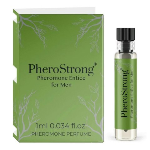 PheroStrong Entice For Men perfumy z feromonami 1ml, drzewny aromat PheroStrong Entice For Men perfumy z feromonami 1ml, drzewny aromat