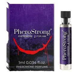 PheroStrong J For Him perfumy z feromonami, irys, ambra, 1 ml
