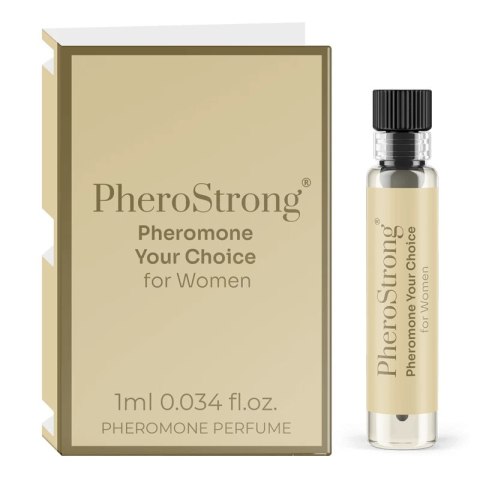 PheroStrong Your Choice for Women 1ml - perfumy z feromonami, mango i jaśmin PheroStrong Your Choice for Women 1ml - perfumy z feromonami, mango i jaśmin