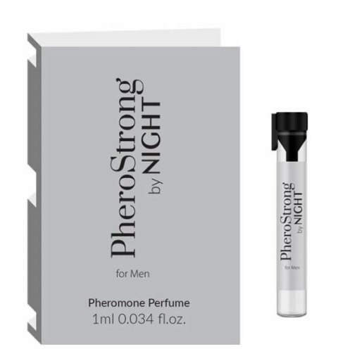 Pherostrong By Night For Men perfumy z feromonami męskie 1 ml Pherostrong By Night For Men perfumy z feromonami męskie 1 ml