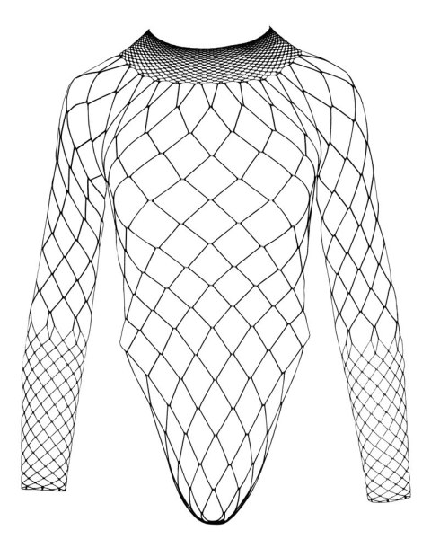 XQSE Body z grubej elastycznej siateczki czarne S-L XQSE Body z grubej elastycznej siateczki czarne S-L