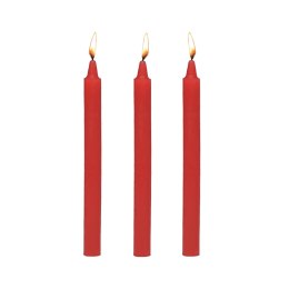 XR Brands Candle Drip Set - zestaw 3 bezzapachowych świec do masażu