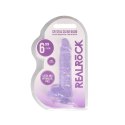RealRock Crystal Clear 17 cm model anatomiczny z mocną przyssawką