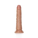 RealRock Model Slim 15,5 cm - elastyczny z przyssawką, kolor naturalny