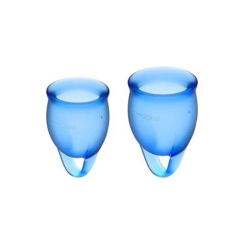 Satisfyer Feel Confident Zestaw Kubeczkow Menstruacyjnych 15ml/20ml Silikon Satisfyer Feel Confident Zestaw Kubeczkow Menstruacyjnych 15ml/20ml Silikon