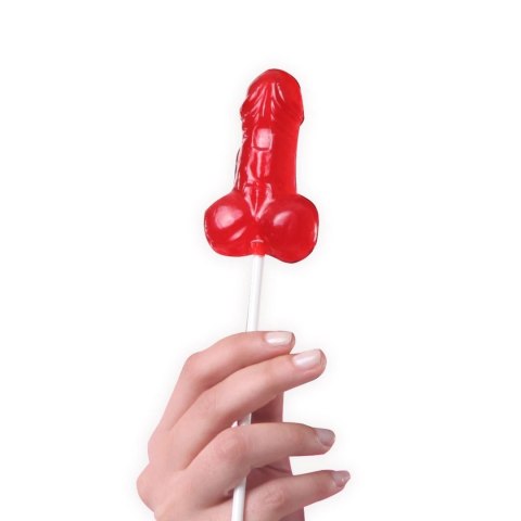 Sexy Lizak Truskawkowy 21cm - Słodki Upominek Na Imprezę Panieńską Sexy Lizak Truskawkowy 21cm - Słodki Upominek Na Imprezę Panieńską