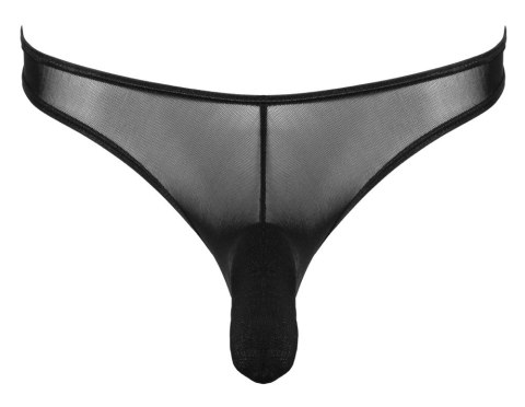 Svenjoyment męskie majtki siateczkowe bez tyłu z kieszenią L/XL czarne Svenjoyment męskie majtki siateczkowe bez tyłu z kieszenią L/XL czarne