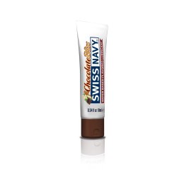 Swiss Navy Lubrykant smak czekolady 10 ml butelka podrożna