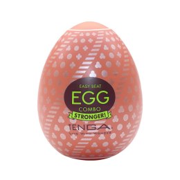 Tenga Egg Combo II - zestaw jednorazowych urządzeń intymnych, brązowy