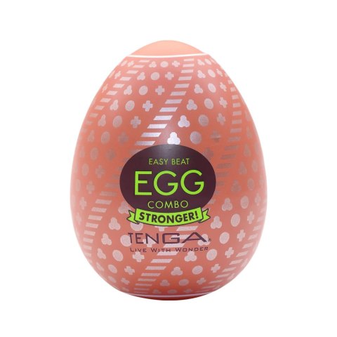 Tenga Egg Combo II - zestaw jednorazowych urządzeń intymnych, brązowy