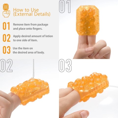 Tenga UNI Diamond - Uniwersalna elastyczna nakładka masująca 6 cm Tenga UNI Diamond - Uniwersalna elastyczna nakładka masująca 6 cm