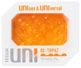 Tenga UNI Topaz - Elastyczny uniwersalny rękaw masujący 6 cm