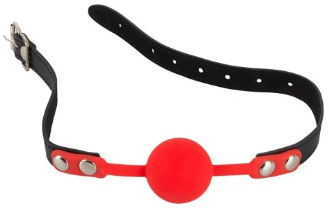 Bad Kitty Czerwony Knebel Silikonowy z Regulacją 42-58 cm Bad Kitty Czerwony Knebel Silikonowy z Regulacją 42-58 cm