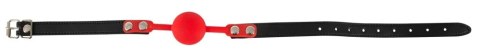 Bad Kitty Czerwony Knebel Silikonowy z Regulacją 42-58 cm Bad Kitty Czerwony Knebel Silikonowy z Regulacją 42-58 cm