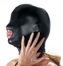 Bad Kitty Maska Czarna z Otworem na Usta Wetlook Elastyczna