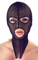 Bad Kitty Powernet Czarna Maska Anatomiczna Otwarte Oczy i Usta