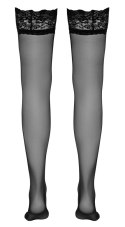 Cottelli Legwear Pończochy Klasyczne Czarny Koronka 20 den