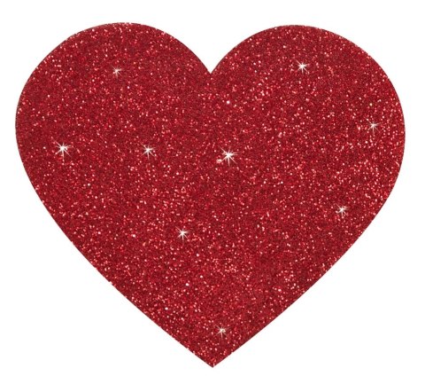 Cottelli Accessoires - Samoprzylepne Naklejki Serduszka Czerwone 1 para Cottelli Accessoires - Samoprzylepne Naklejki Serduszka Czerwone 1 para