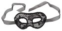 Cottelli Accessories Maska Koronkowa Czarna Regulowana Elegancka
