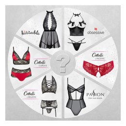 Cottelli Curves Bielizna Niespodzianka 2XL - zestaw bielizny damskiej