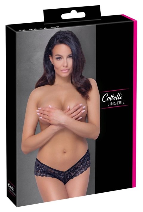 Cottelli LINGERIE Stringi XL z elastycznej koronki, wysoki stan Cottelli LINGERIE Stringi XL z elastycznej koronki, wysoki stan